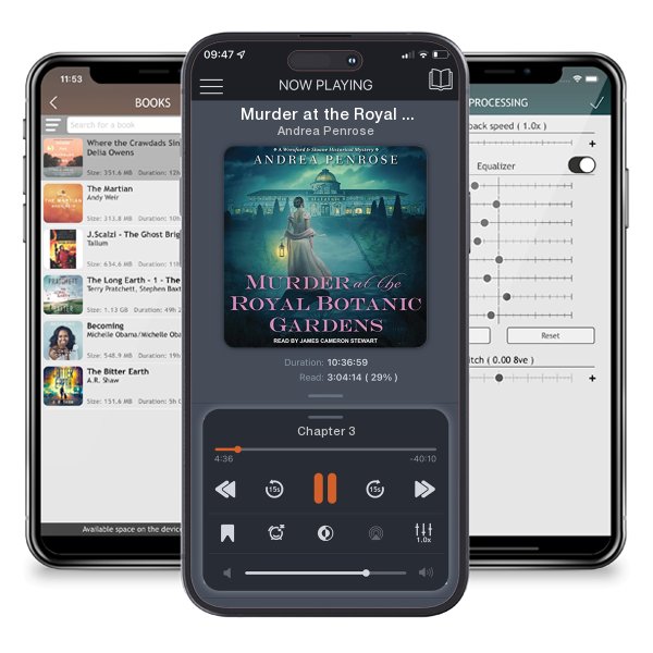 Download fo free audiobook Murder at the Royal Botanic Gardens by Andrea Penrose and listen anywhere on your iOS devices in the ListenBook app.