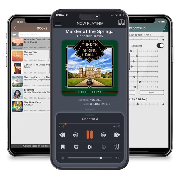 Download fo free audiobook Murder at the Spring Ball by Benedict Brown and listen anywhere on your iOS devices in the ListenBook app.