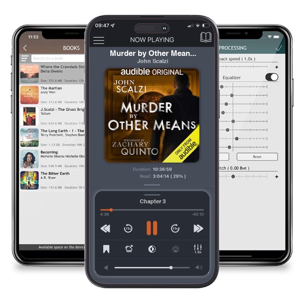 Download fo free audiobook Murder by Other Means (The Dispatcher, #2) by John Scalzi and listen anywhere on your iOS devices in the ListenBook app.