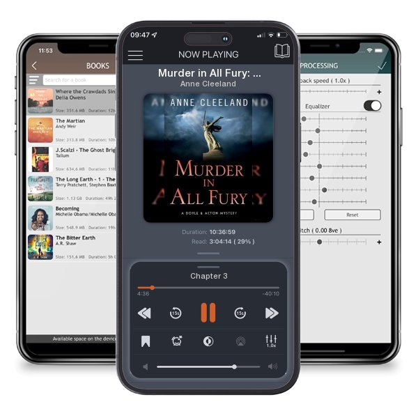 Download fo free audiobook Murder in All Fury: A Doyle & Acton Mystery by Anne Cleeland and listen anywhere on your iOS devices in the ListenBook app.