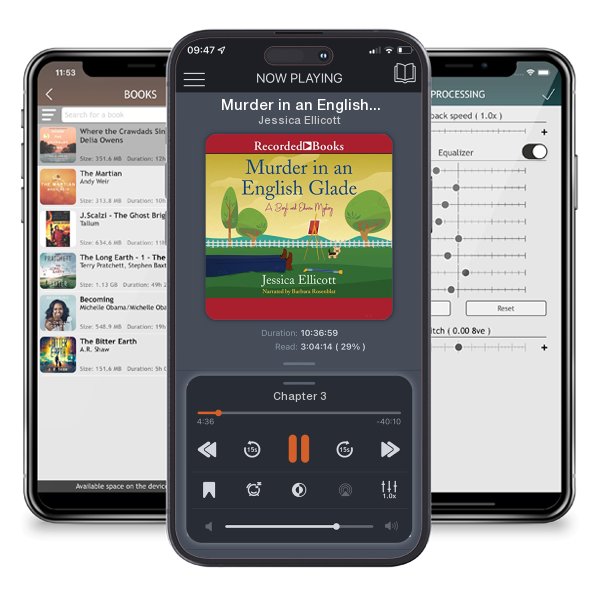 Download fo free audiobook Murder in an English Glade by Jessica Ellicott and listen anywhere on your iOS devices in the ListenBook app.