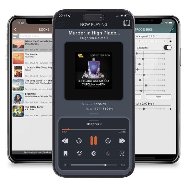 Download fo free audiobook Murder in High Places by Eugenia Dalmau and listen anywhere on your iOS devices in the ListenBook app.