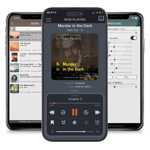 Download fo free audiobook Murder in the Dark by Dan Turèll and listen anywhere on your iOS devices in the ListenBook app.
