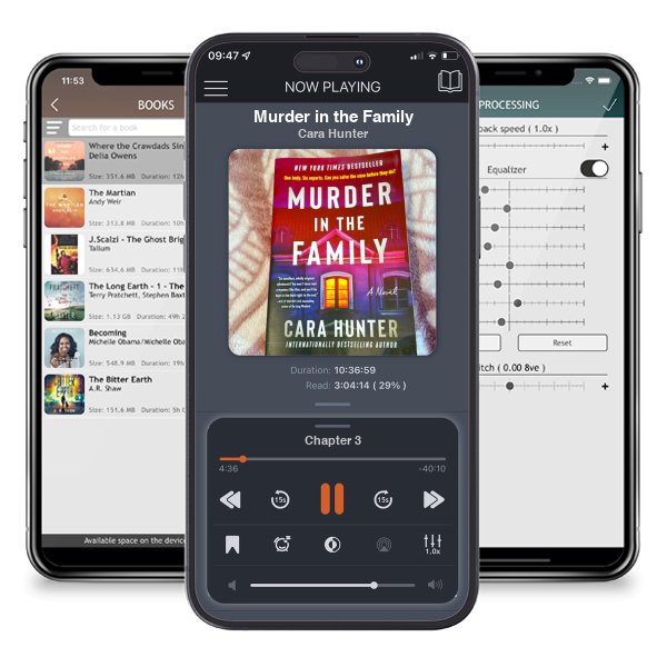 Download fo free audiobook Murder in the Family by Cara Hunter and listen anywhere on your iOS devices in the ListenBook app.