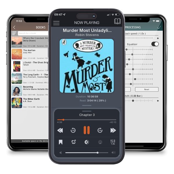Download fo free audiobook Murder Most Unladylike by Robin Stevens and listen anywhere on your iOS devices in the ListenBook app.