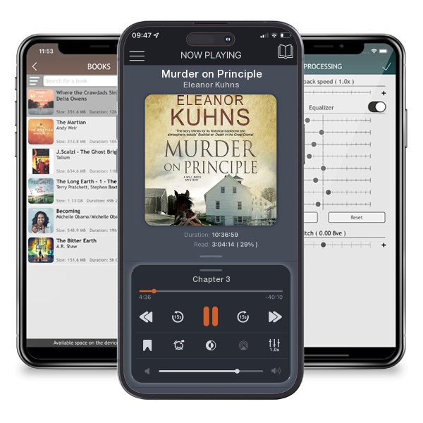 Download fo free audiobook Murder on Principle by Eleanor Kuhns and listen anywhere on your iOS devices in the ListenBook app.