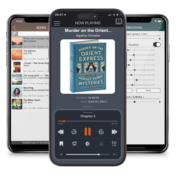 Download fo free audiobook Murder on the Orient Express and Other Hercule Poirot Mysteries (Barnes & Noble Collectible Editions) by Agatha Christie and listen anywhere on your iOS devices in the ListenBook app.