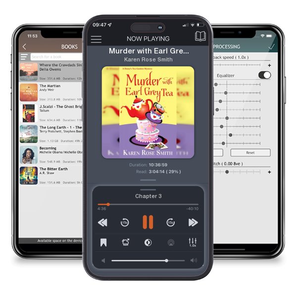 Download fo free audiobook Murder with Earl Grey Tea by Karen Rose Smith and listen anywhere on your iOS devices in the ListenBook app.