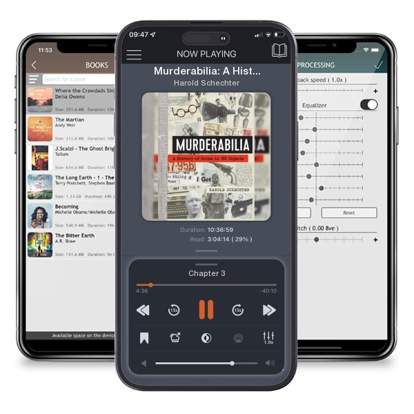 Download fo free audiobook Murderabilia: A History of Crime in 100 Objects by Harold Schechter and listen anywhere on your iOS devices in the ListenBook app.