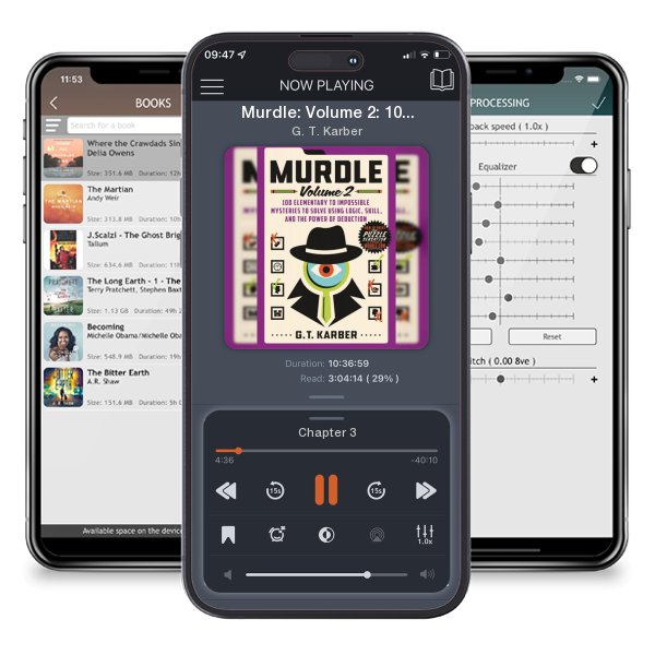 Download fo free audiobook Murdle: Volume 2: 100 Elementary to Impossible Mysteries to... by G. T. Karber and listen anywhere on your iOS devices in the ListenBook app.