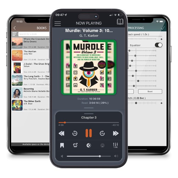 Download fo free audiobook Murdle: Volume 3: 100 Elementary to Impossible Mysteries to... by G. T. Karber and listen anywhere on your iOS devices in the ListenBook app.