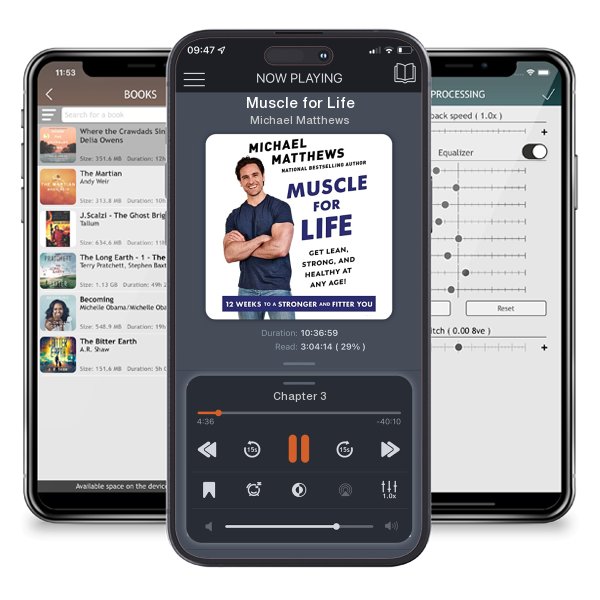 Download fo free audiobook Muscle for Life by Michael Matthews and listen anywhere on your iOS devices in the ListenBook app.