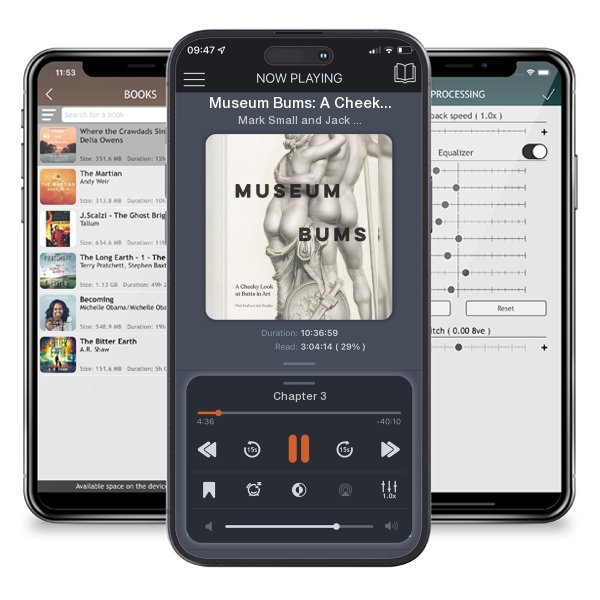 Download fo free audiobook Museum Bums: A Cheeky Look at Butts in Art by Mark Small and Jack Shoulder and listen anywhere on your iOS devices in the ListenBook app.
