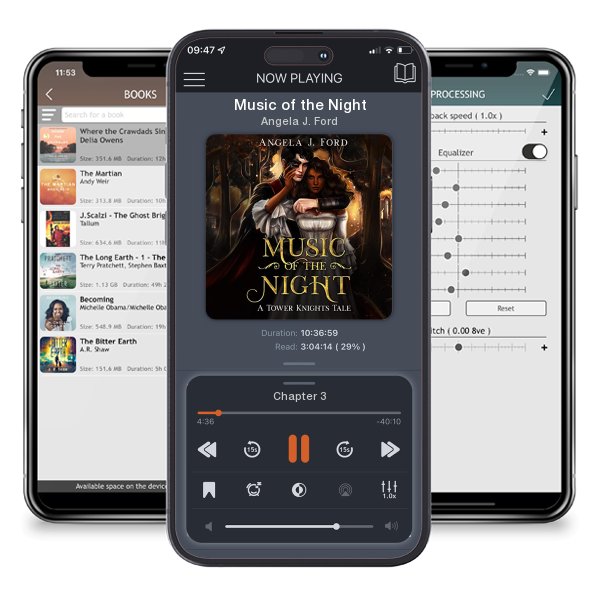 Download fo free audiobook Music of the Night by Angela J. Ford and listen anywhere on your iOS devices in the ListenBook app.