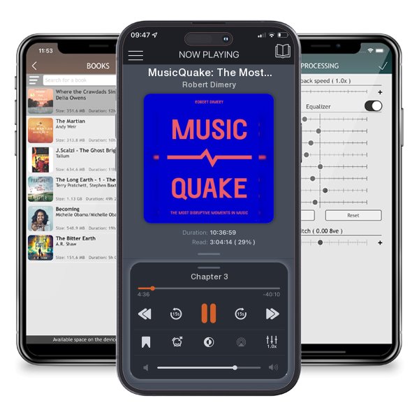 Download fo free audiobook MusicQuake: The Most Disruptive Moments in Music (Culture Quake) by Robert Dimery and listen anywhere on your iOS devices in the ListenBook app.