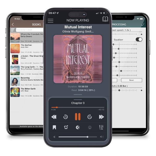 Download fo free audiobook Mutual Interest by Olivia Wolfgang Smith and listen anywhere on your iOS devices in the ListenBook app.