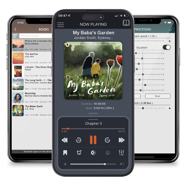 Download fo free audiobook My Baba's Garden by Jordan Scott, Sydney Smith and listen anywhere on your iOS devices in the ListenBook app.