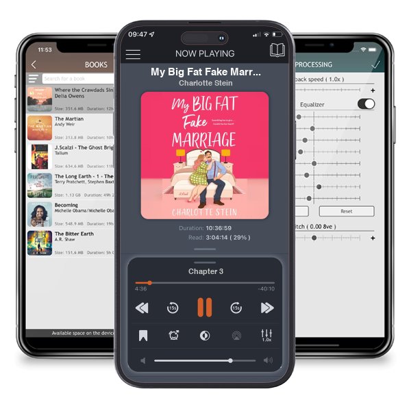 Download fo free audiobook My Big Fat Fake Marriage by Charlotte Stein and listen anywhere on your iOS devices in the ListenBook app.