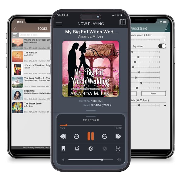 Download fo free audiobook My Big Fat Witch Wedding by Amanda M. Lee and listen anywhere on your iOS devices in the ListenBook app.