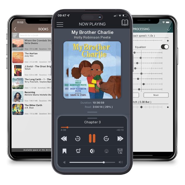 Download fo free audiobook My Brother Charlie by Holly Robinson Peete and listen anywhere on your iOS devices in the ListenBook app.