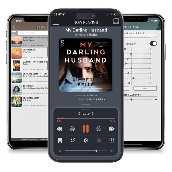 Download fo free audiobook My Darling Husband by Kimberly Belle and listen anywhere on your iOS devices in the ListenBook app.