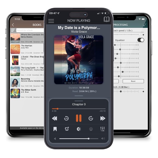 Download fo free audiobook My Date is a Polymorph (Blind Date Corporation Book 20) by Viola Grace and listen anywhere on your iOS devices in the ListenBook app.
