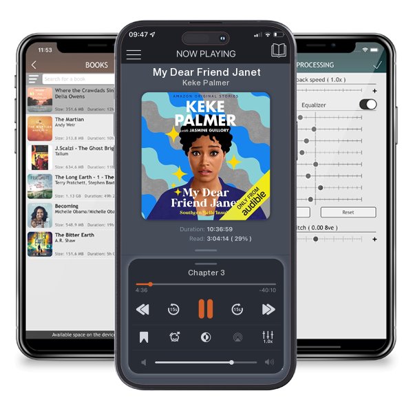 Download fo free audiobook My Dear Friend Janet by Keke Palmer and listen anywhere on your iOS devices in the ListenBook app.