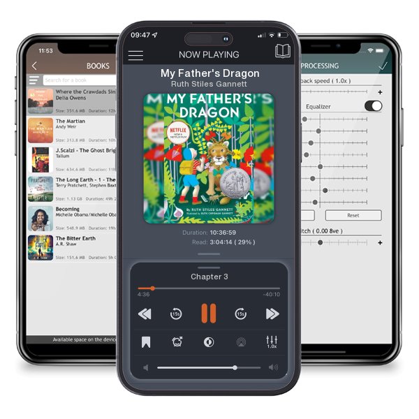 Download fo free audiobook My Father's Dragon by Ruth Stiles Gannett and listen anywhere on your iOS devices in the ListenBook app.