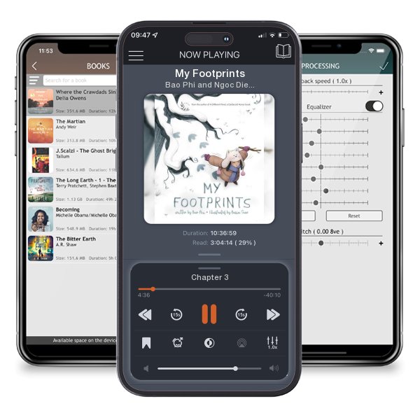 Download fo free audiobook My Footprints by Bao Phi and Ngoc Diep Barbara Tran and listen anywhere on your iOS devices in the ListenBook app.