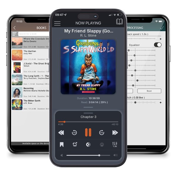 Download fo free audiobook My Friend Slappy (Goosebumps SlappyWorld #12) by R. L. Stine and listen anywhere on your iOS devices in the ListenBook app.
