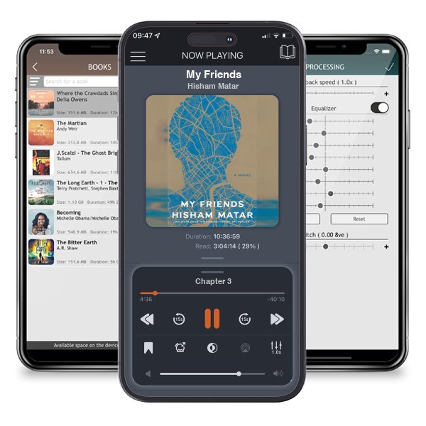 Download fo free audiobook My Friends by Hisham Matar and listen anywhere on your iOS devices in the ListenBook app.