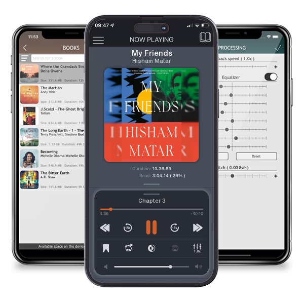 Download fo free audiobook My Friends by Hisham Matar and listen anywhere on your iOS devices in the ListenBook app.
