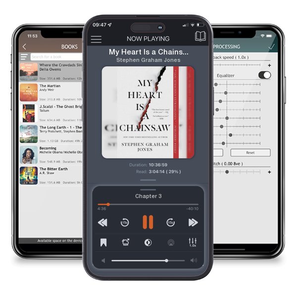 Download fo free audiobook My Heart Is a Chainsaw by Stephen Graham Jones and listen anywhere on your iOS devices in the ListenBook app.
