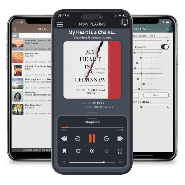 Download fo free audiobook My Heart Is a Chainsaw by Stephen Graham Jones and listen anywhere on your iOS devices in the ListenBook app.