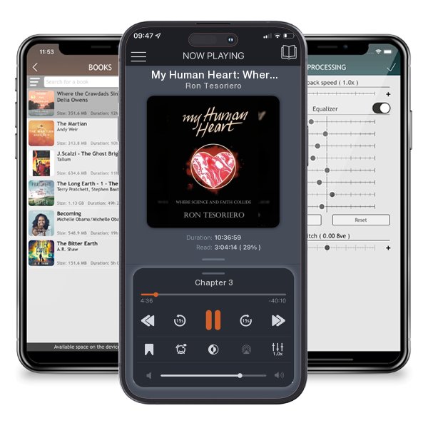 Download fo free audiobook My Human Heart: Where Science and Faith Collide by Ron Tesoriero and listen anywhere on your iOS devices in the ListenBook app.
