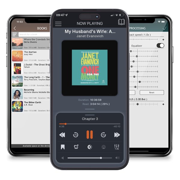 Download fo free audiobook My Husband's Wife: A totally addictive psychological thriller with a shocking twist by Janet Evanovich and listen anywhere on your iOS devices in the ListenBook app.