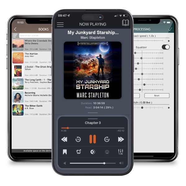 Download fo free audiobook My Junkyard Starship (Interstellar Birthright Book 1) by Marc Stapleton and listen anywhere on your iOS devices in the ListenBook app.