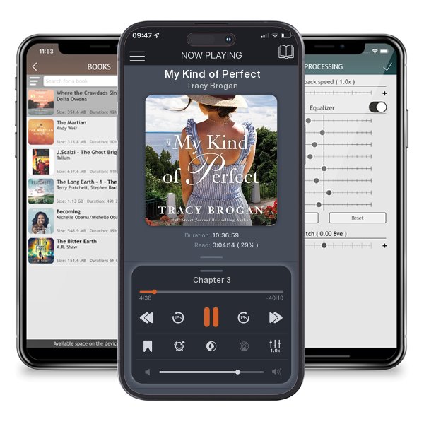 Download fo free audiobook My Kind of Perfect by Tracy Brogan and listen anywhere on your iOS devices in the ListenBook app.