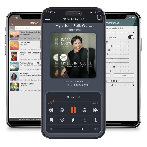 Download fo free audiobook My Life in Full: Work, Family, and Our Future by Indra Nooyi and listen anywhere on your iOS devices in the ListenBook app.