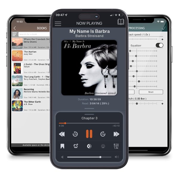 Download fo free audiobook My Name Is Barbra by Barbra Streisand and listen anywhere on your iOS devices in the ListenBook app.