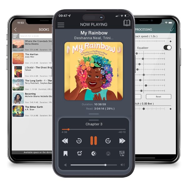 Download fo free audiobook My Rainbow by Deshanna Neal, Trinity Neal, et al. and listen anywhere on your iOS devices in the ListenBook app.
