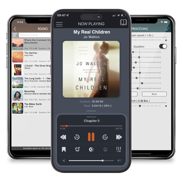 Download fo free audiobook My Real Children by Jo Walton and listen anywhere on your iOS devices in the ListenBook app.