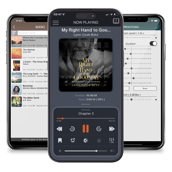 Download fo free audiobook My Right Hand to Goodness: The Life and Times of Crazy Dale Varnam by Lynn Cook Betz and listen anywhere on your iOS devices in the ListenBook app.
