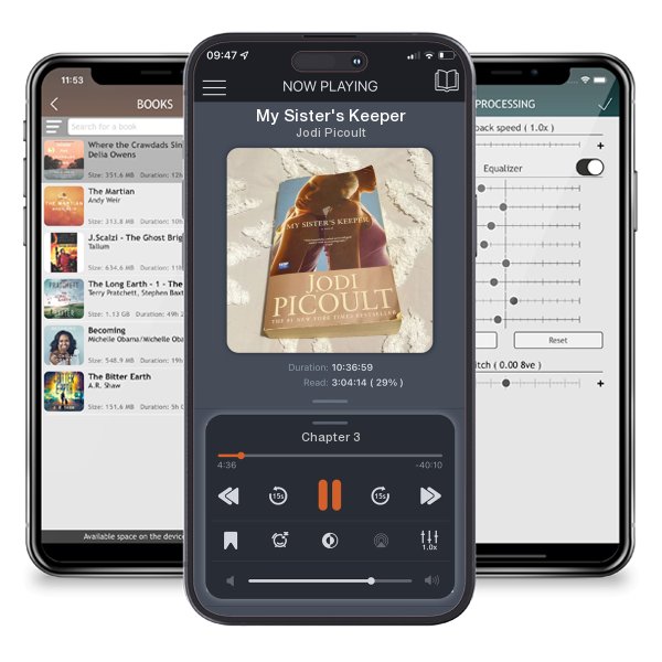 Download fo free audiobook My Sister's Keeper by Jodi Picoult and listen anywhere on your iOS devices in the ListenBook app.