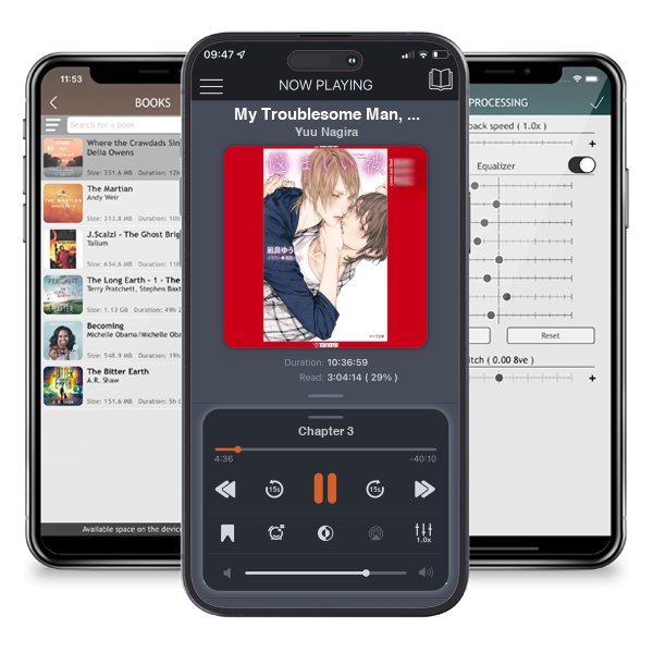 Download fo free audiobook My Troublesome Man, Volume 3 (Light Novel) by Yuu Nagira and listen anywhere on your iOS devices in the ListenBook app.