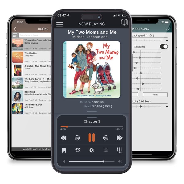 Download fo free audiobook My Two Moms and Me by Michael Joosten and Izak Zenou and listen anywhere on your iOS devices in the ListenBook app.