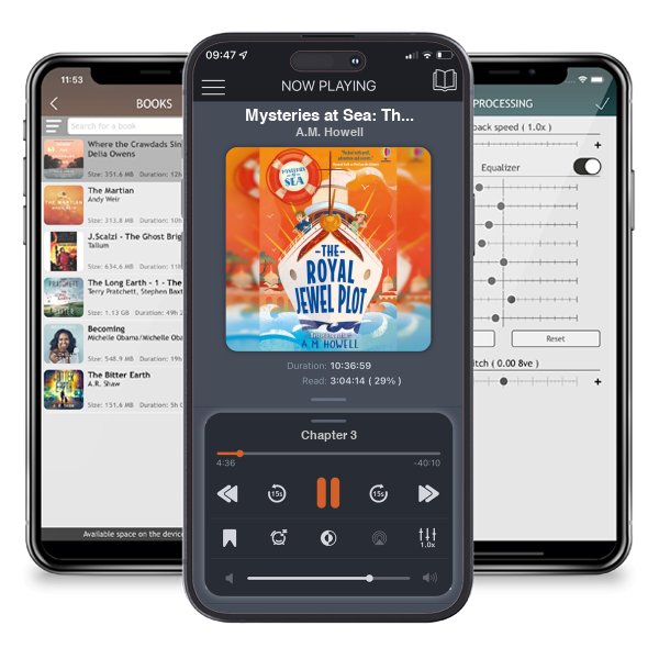 Download fo free audiobook Mysteries at Sea: The Royal Jewel Plot by A.M. Howell and listen anywhere on your iOS devices in the ListenBook app.