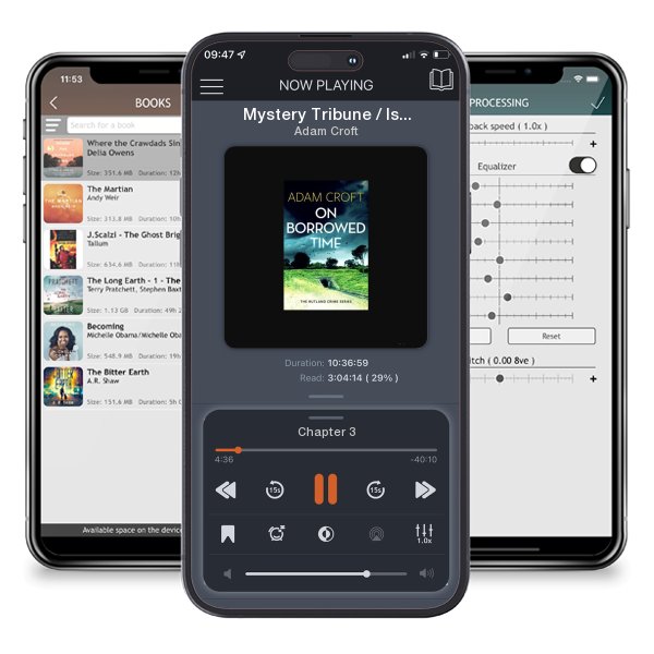 Download fo free audiobook Mystery Tribune / Issue Nº13 by Adam Croft and listen anywhere on your iOS devices in the ListenBook app.