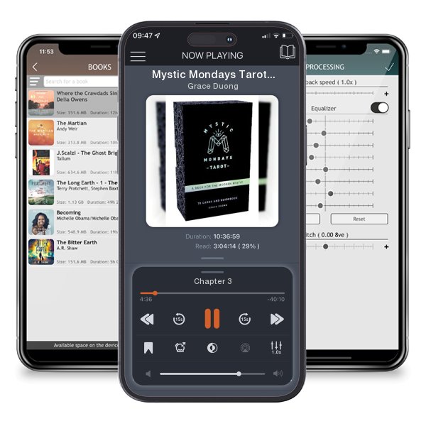 Download fo free audiobook Mystic Mondays Tarot: A Deck for the Modern Mystic by Grace Duong and listen anywhere on your iOS devices in the ListenBook app.
