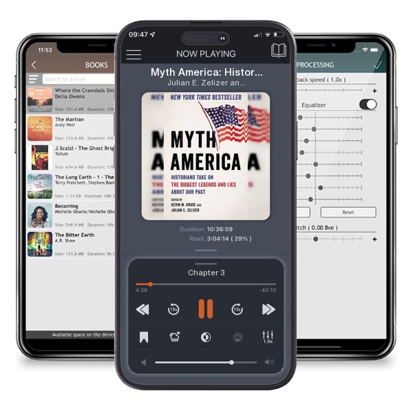 Download fo free audiobook Myth America: Historians Take on the Biggest Legends and Lies... by Julian E. Zelizer and Kevin M Kruse and listen anywhere on your iOS devices in the ListenBook app.